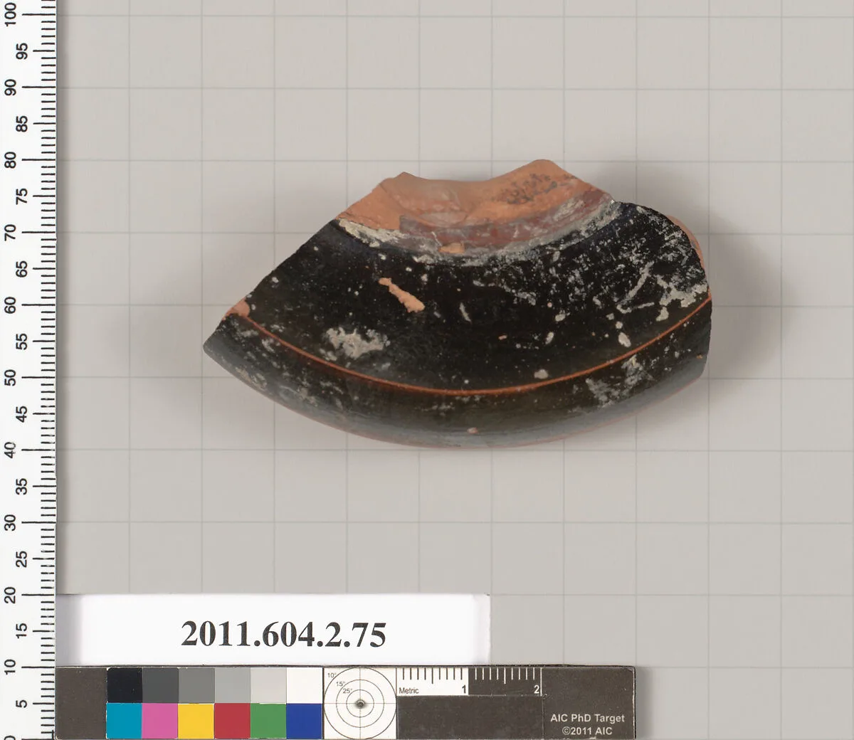 Terracotta fragment of a neck-amphora (jar) — Unknown