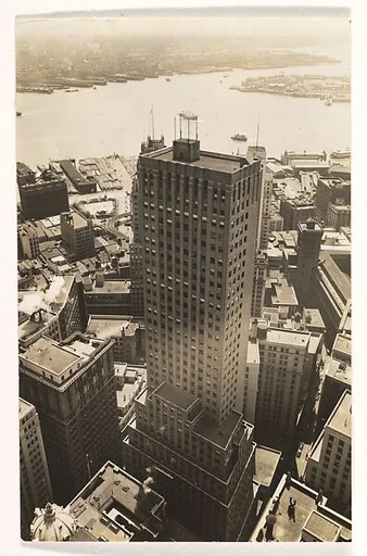 [Aerial View, Lower Manhattan, New York]