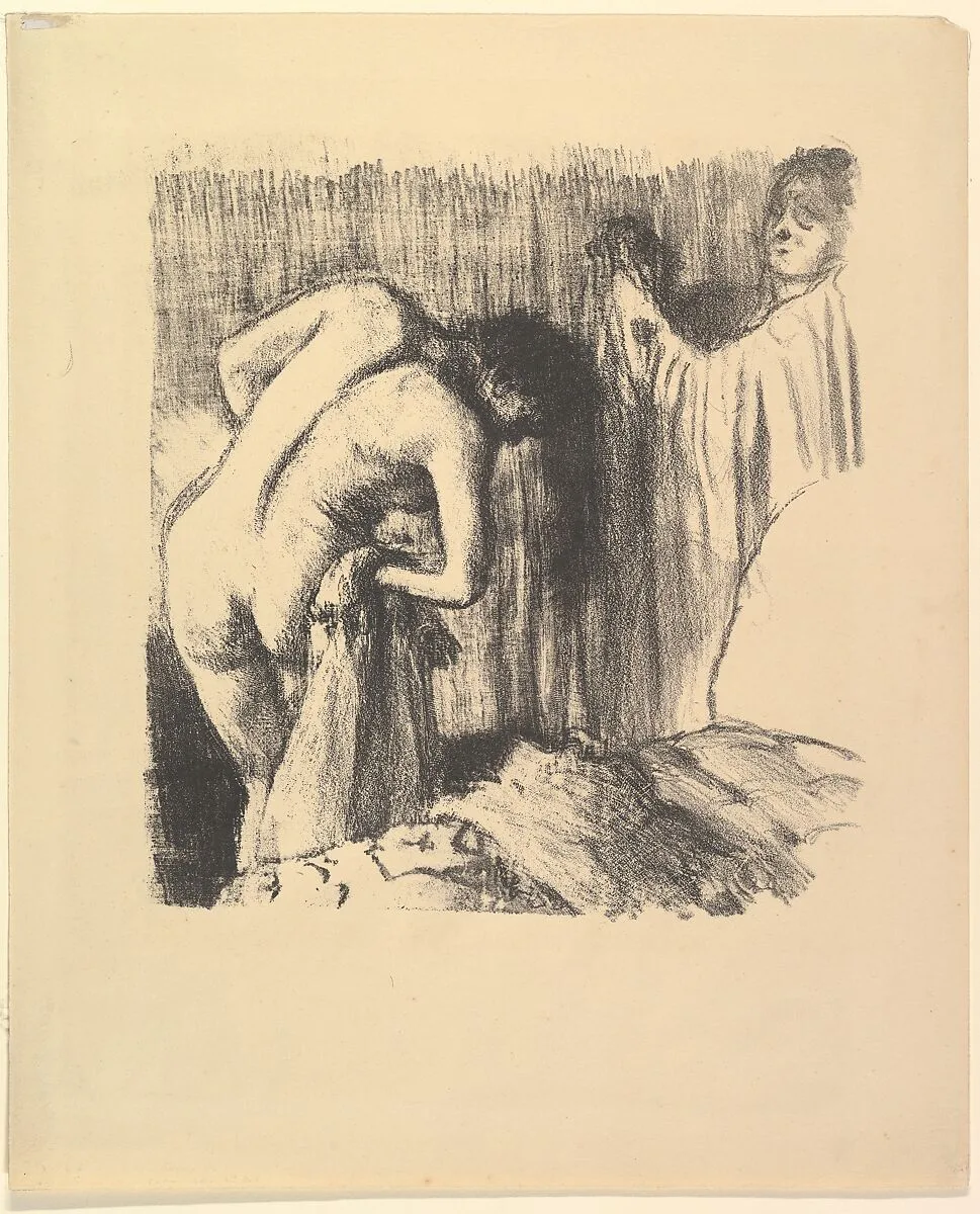 After the Bath III — Edgar Degas
