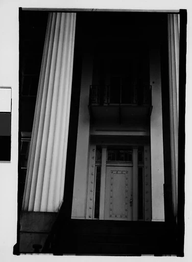 [Greek Revival Doorway and Column, Augusta, Georgia]