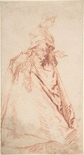 Standing Woman Facing Right
