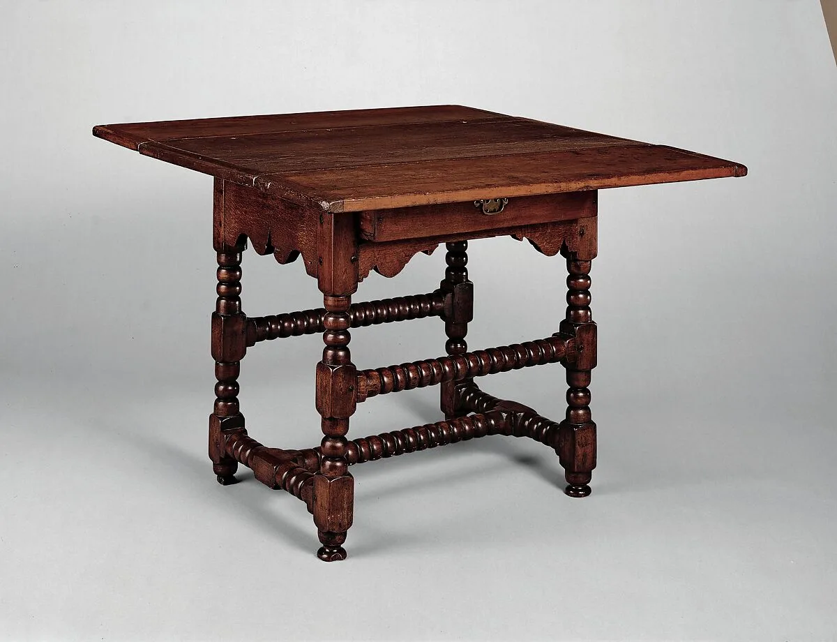 Joined table with drawer — Unknown