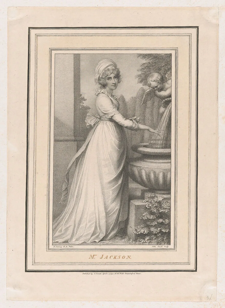 Mrs. Jackson — Richard Cosway|John Condé