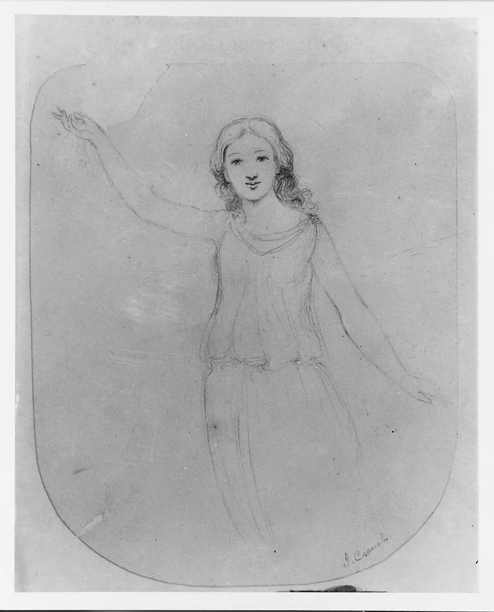 A Girl (from McGuire Scrapbook) — John Cranch