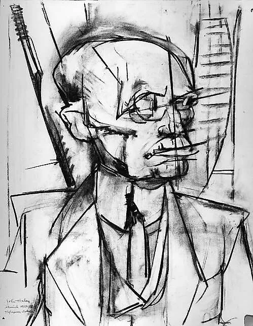 Untitled (male portrait) — John Haley