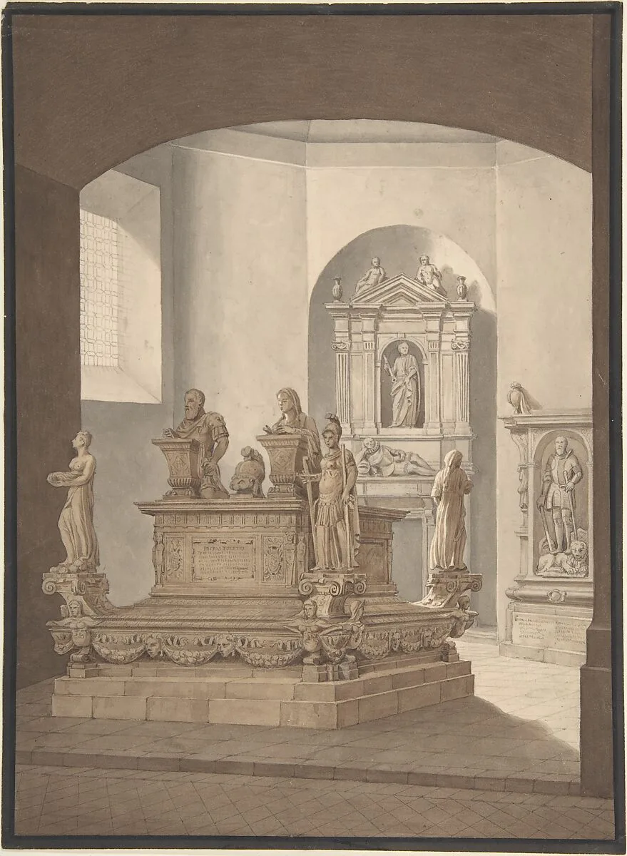 Tomb of Don Pedro de Toledo in San Gracomo degli Spagnuoli, Naples — Giovanni Marigliano (Giovanni da Nola)