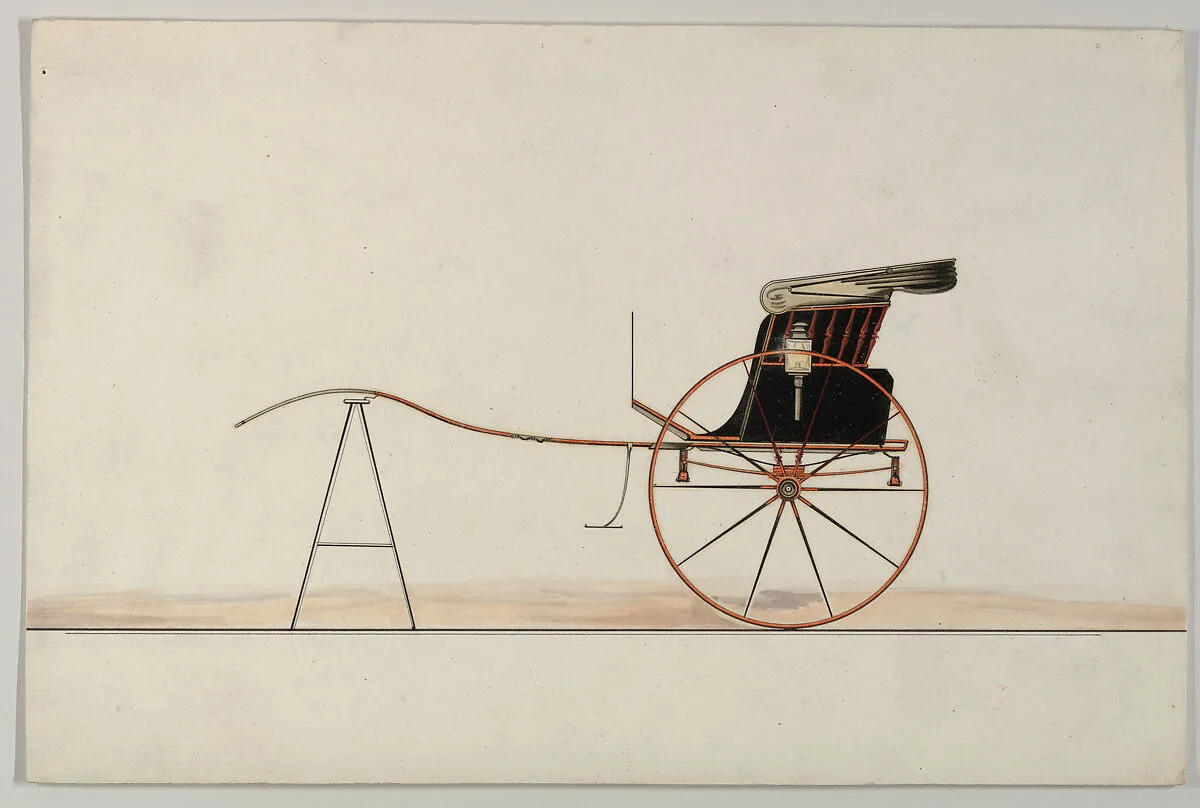 Design for Stanhope Gig (unnumbered) — Brewster & Co.