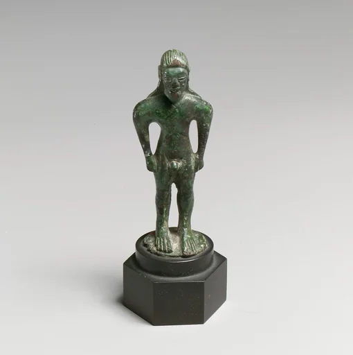 Statuette of a youth