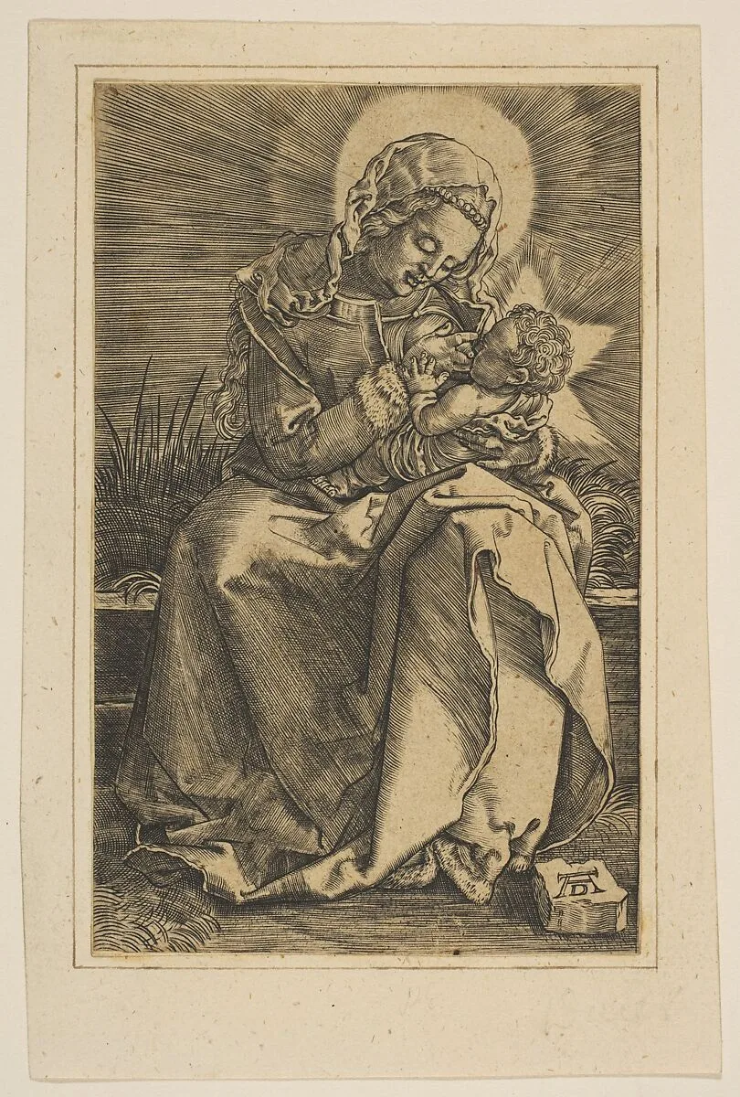 The Virgin Nursing the Christ Child, copy — Albrecht Dürer