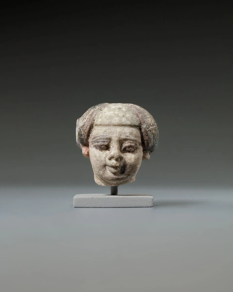 Head from a statuette, perhaps of a dwarf — Unknown