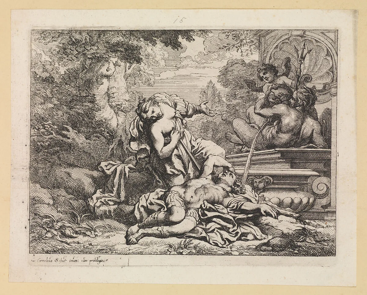 Pyramus and Thisbe — Cornelis Schut