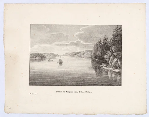 Entrée du Niagara dans le Lac Ontario