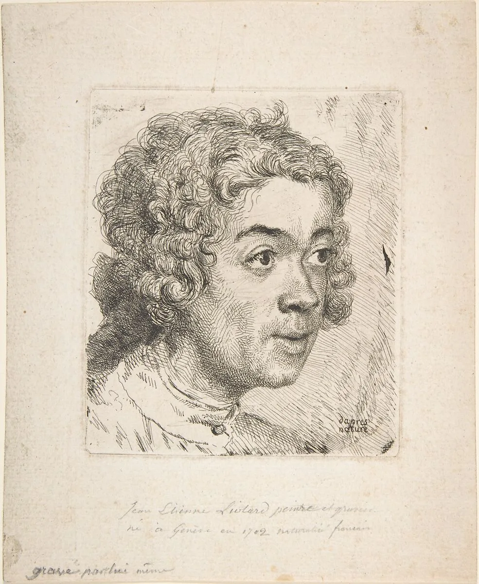 Self Portrait as a Young Man — Jean Etienne Liotard