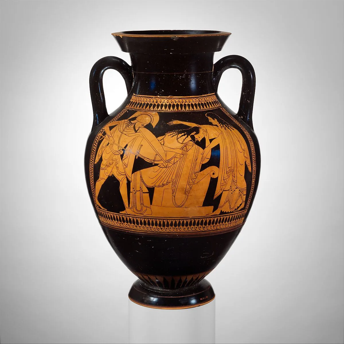 Terracotta amphora (jar) — Nikoxenos Painter
