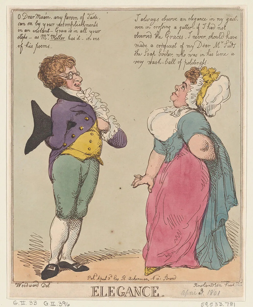 Elegance — Thomas Rowlandson