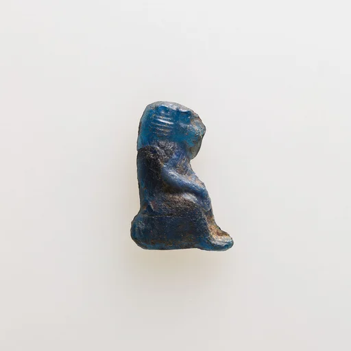 Amulet of squatting baboon