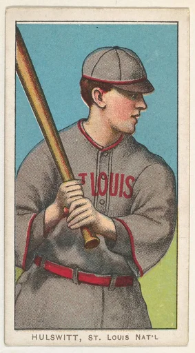 Hulswitt, St. Louis, National League, from the White Border series (T206) for the American Tobacco Company