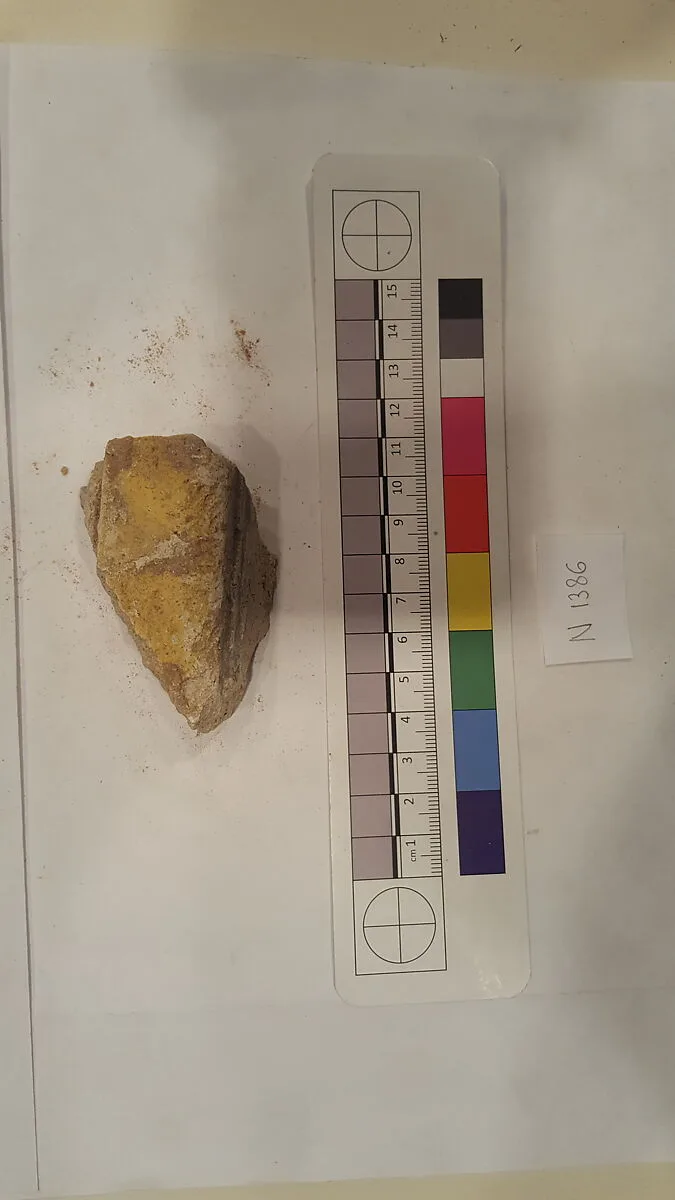 Stucco Fragment — Unknown