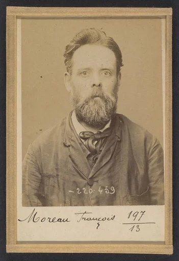 Moreau. François. 47 ans, né le 19/11/46 à Nevers (Nièvre). Menuisier: Anarchiste. 2/7/94.