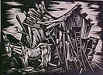 Relics, from ¦Hale Woodruff: Selections from the Atlanta Period 1931–1946¦ — Robert Blackburn Printmaking Workshop|Hale Woodruff