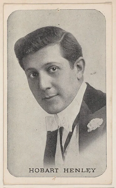 Hobart Henley from Kromo Gravure "Leading Moving Picture Stars" (W623) — Kromo Gravure Photo Company, Detroit, Michigan