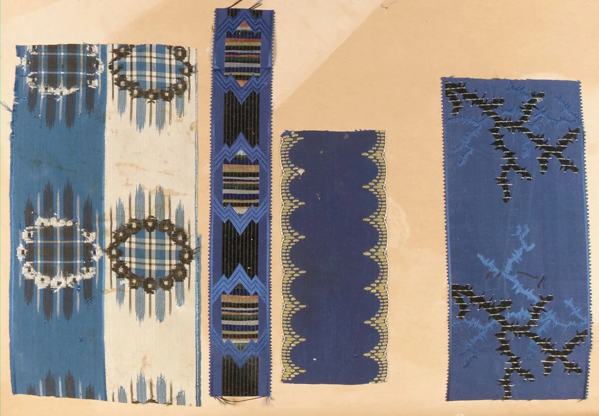 Textile Sample Book — Unknown