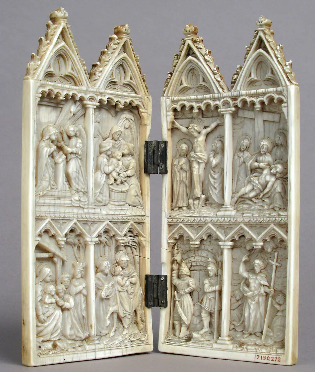 Diptych with Scenes from the Life of Christ — Unknown