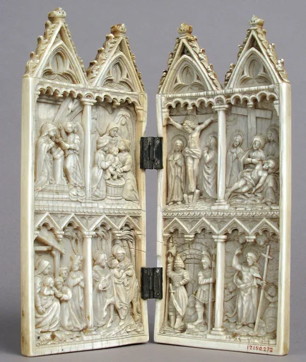 Diptych with Scenes from the Life of Christ