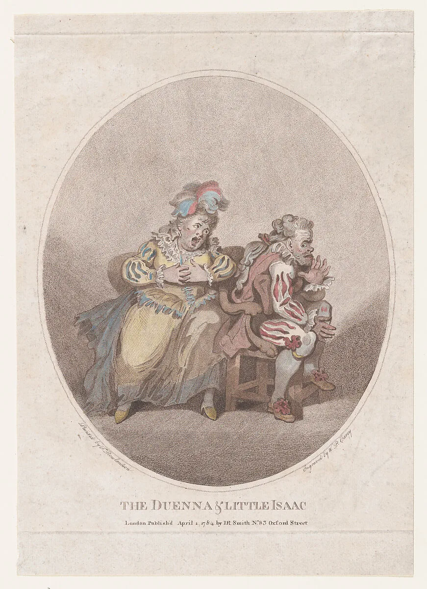 The Duenna & Little Isaac — John Quick|William Paulet Carey|Thomas Rowlandson|John Raphael Smith|Richard Brinsley Sheridan|Jane Green