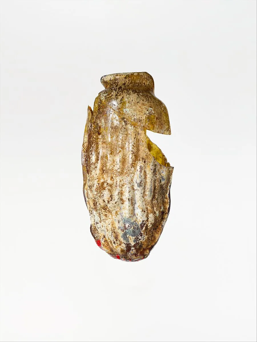 Glass bottle shaped like a date — Unknown