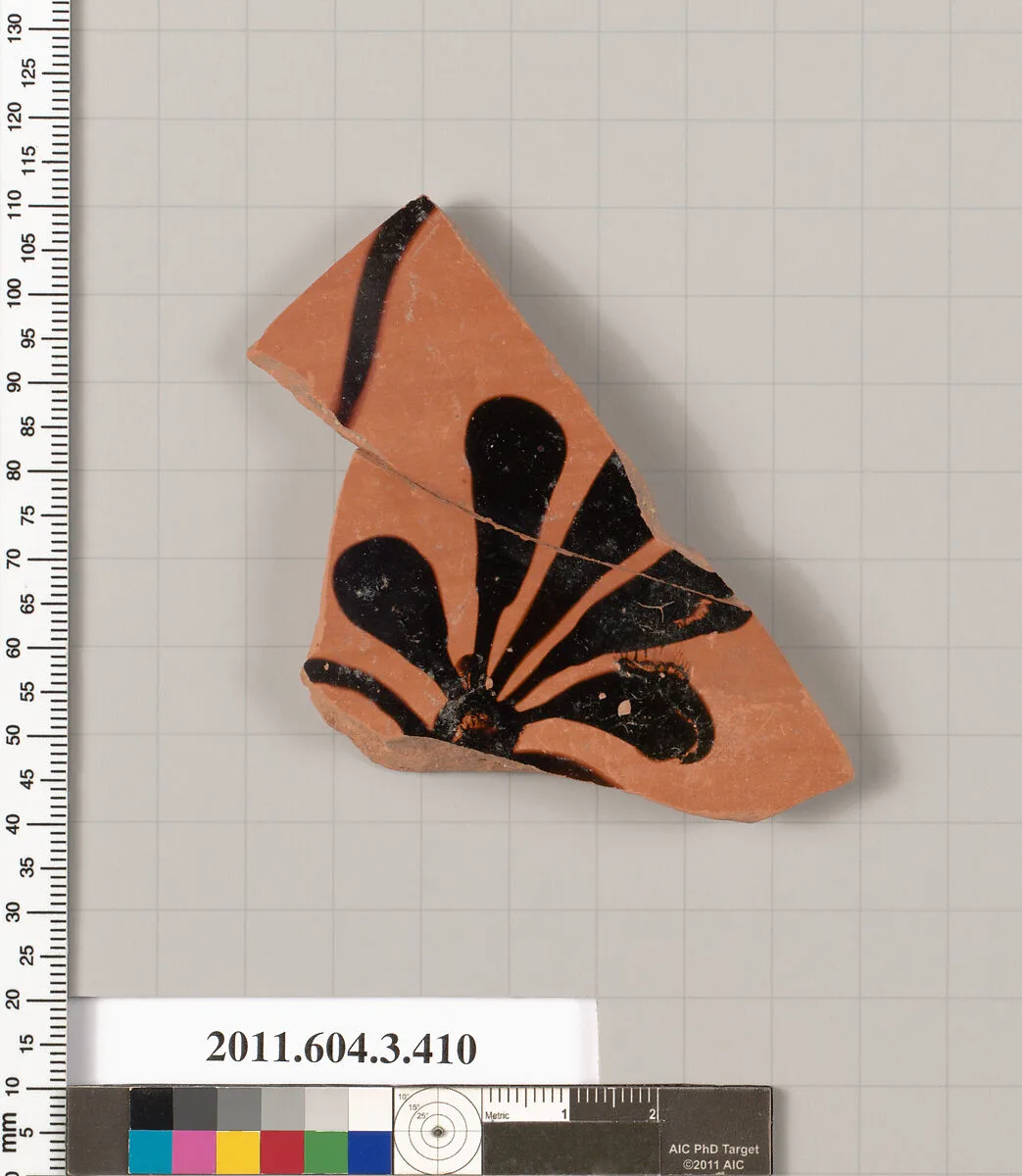 Terracotta fragment of a neck-amphora (jar) — Unknown