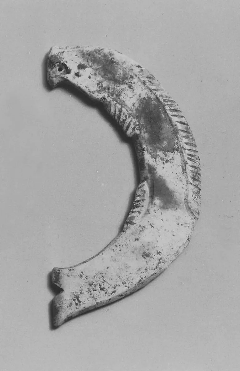 商至西周 玉鱼|Plaque in the shape of a fish — Unknown
