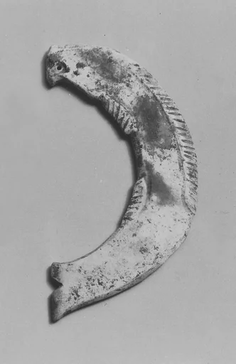 商至西周 玉鱼|Plaque in the shape of a fish