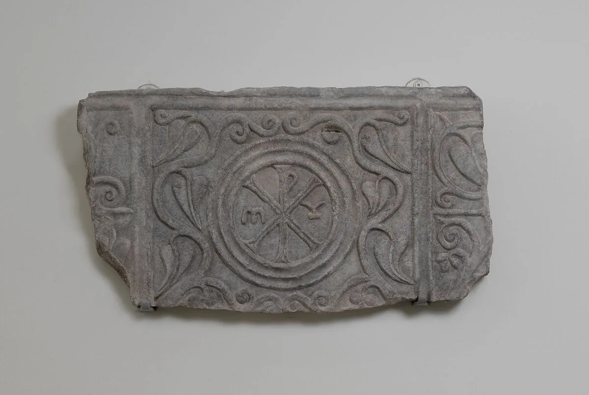 Fragment of a Marble Sarcophagus — Unknown