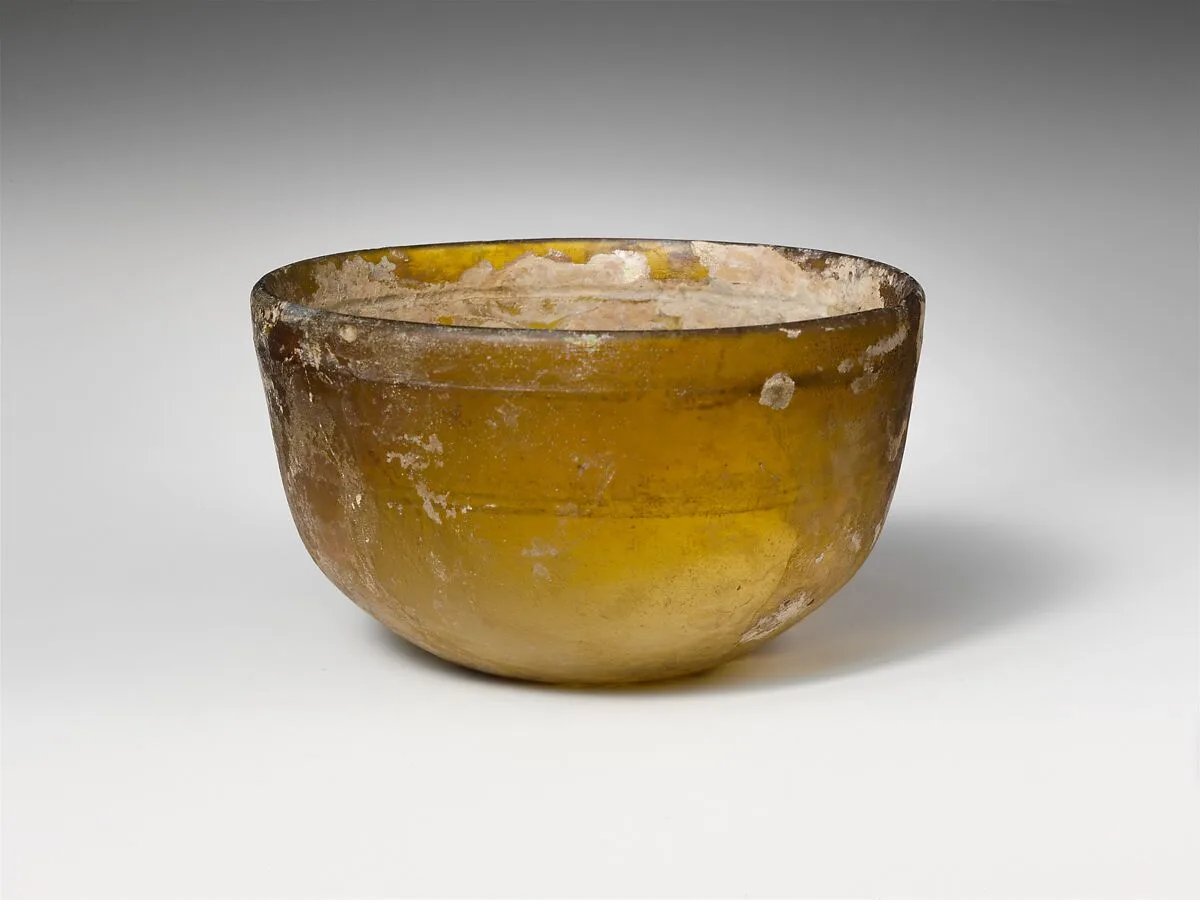 Glass bowl — Unknown