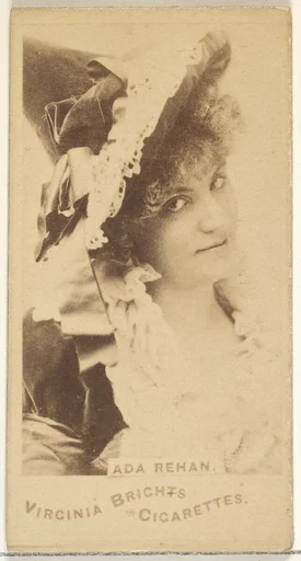 Ada Rehan, from the Actors and Actresses series (N45, Type 1) for Virginia Brights Cigarettes