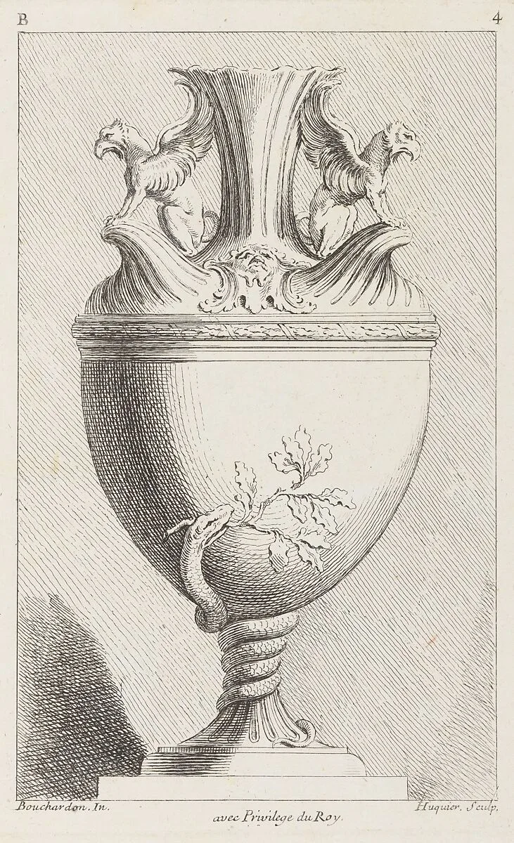 Second Book of Vases — Edme Bouchardon|Chez Huquier