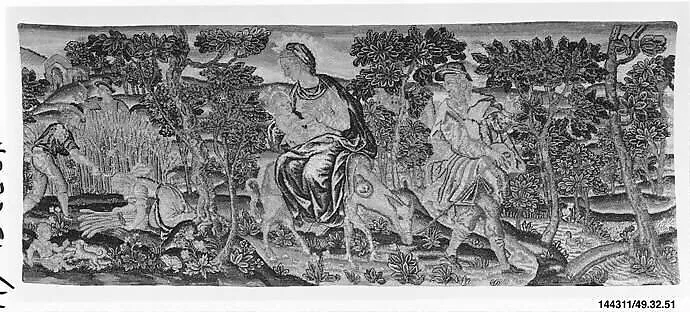 The Flight into Egypt (one of a set of four) — Unknown