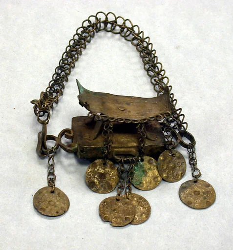 Arm Band: Stool Motif with Pendants