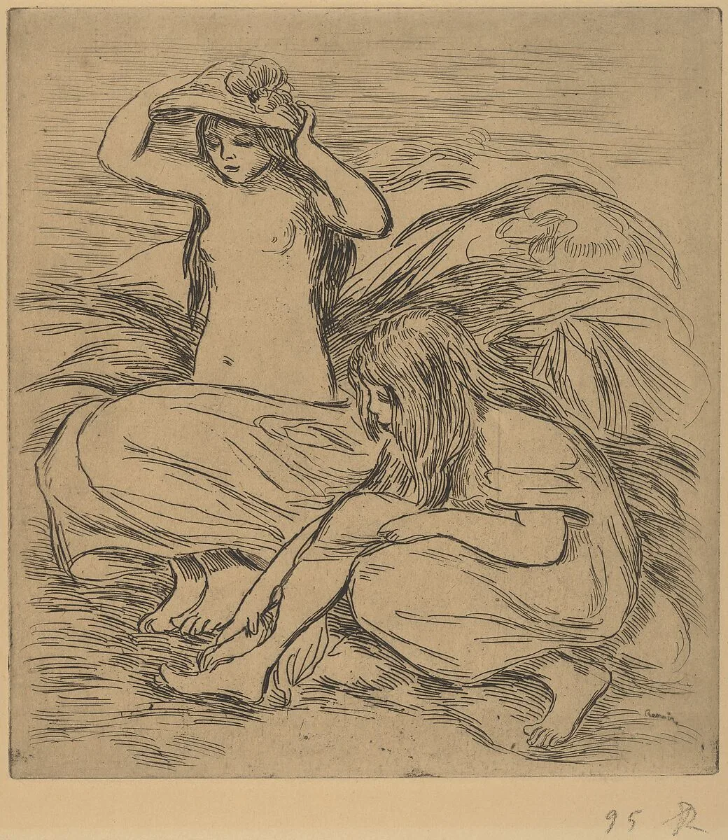 The Two Bathers — Auguste Renoir