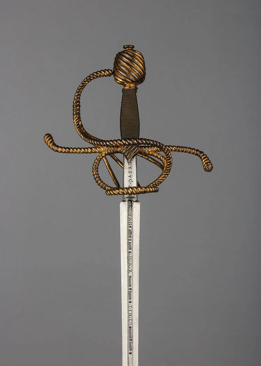 Rapier with Scabbard — Juan Martinez