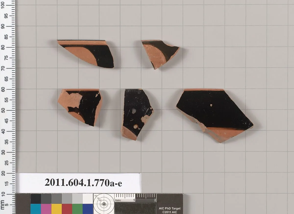 Terracotta rim fragments of kylikes (drinking cups) — Unknown