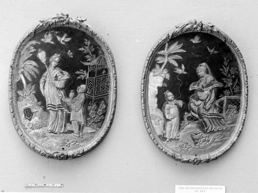 Pair of medallions