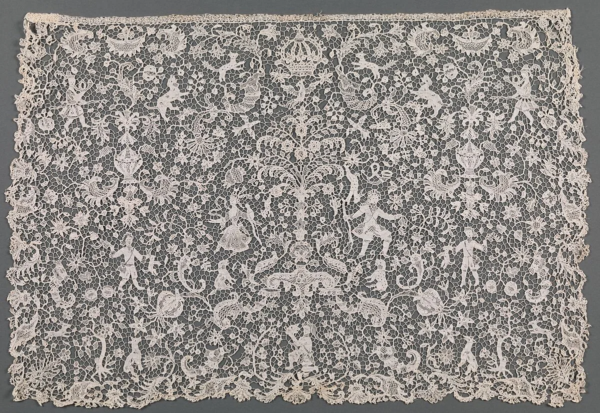 Cravat end — Unknown