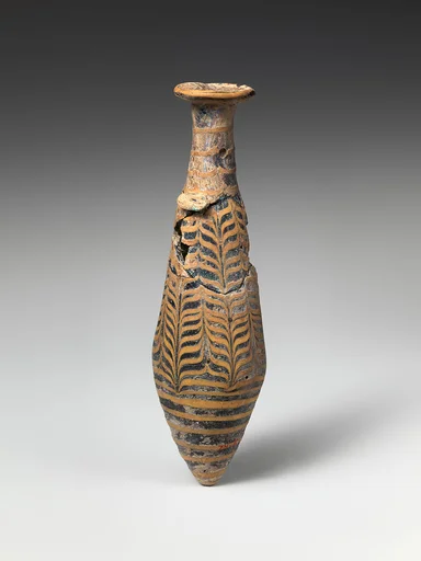 Glass alabastron (perfume bottle)