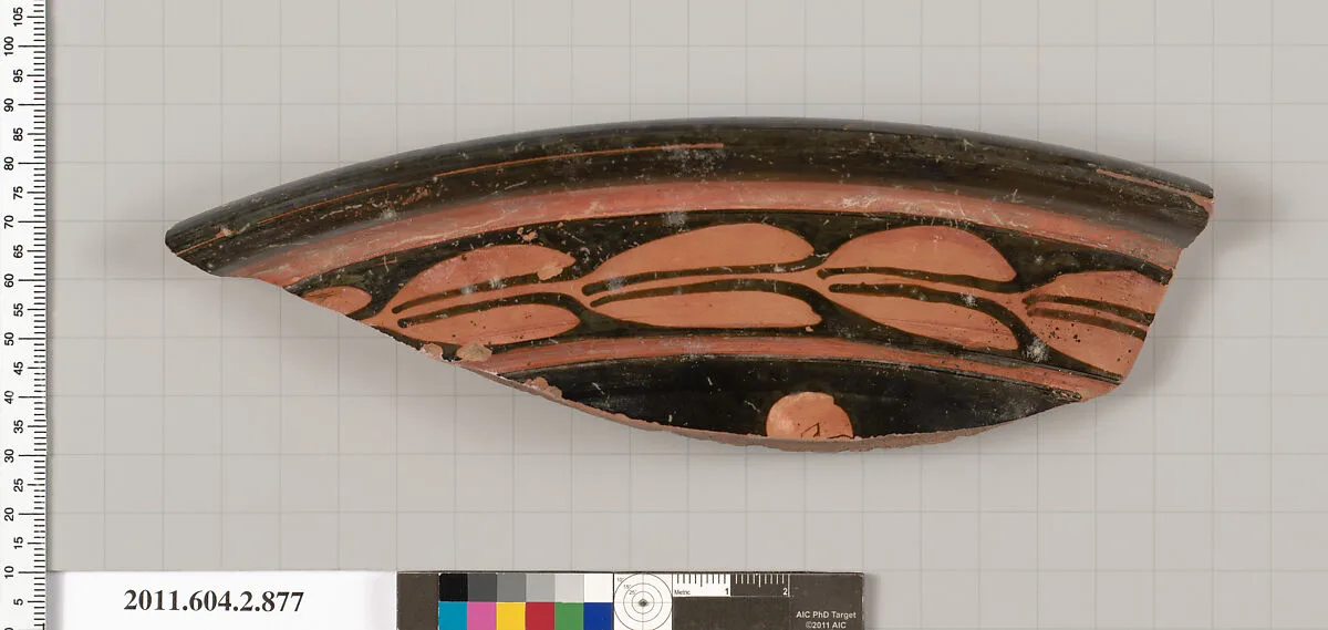 Terracotta fragment of a bell-krater (bowl for mixing wine and water) — Unknown