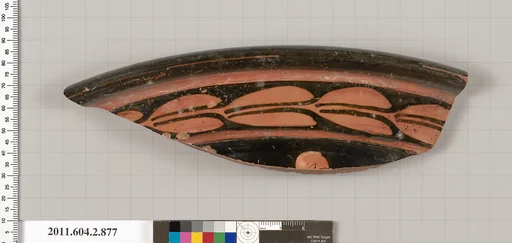 Terracotta fragment of a bell-krater (bowl for mixing wine and water)