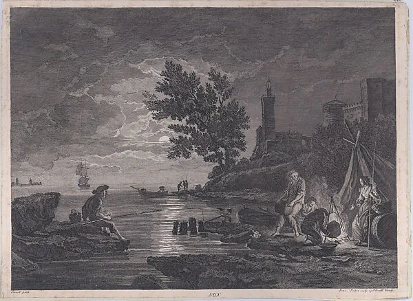 Night — Joseph Vernet|Francesco del Pedro|Niccolò Cavalli