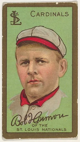 Bob Harmon, St. Louis Cardinals, National League, from the "Baseball Series" (Gold Borders) set (T205) issued by the American Tobacco Company — American Tobacco Company