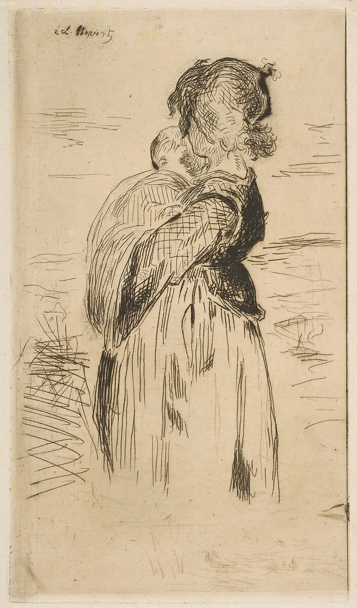 The Little Girl — Edouard Manet
